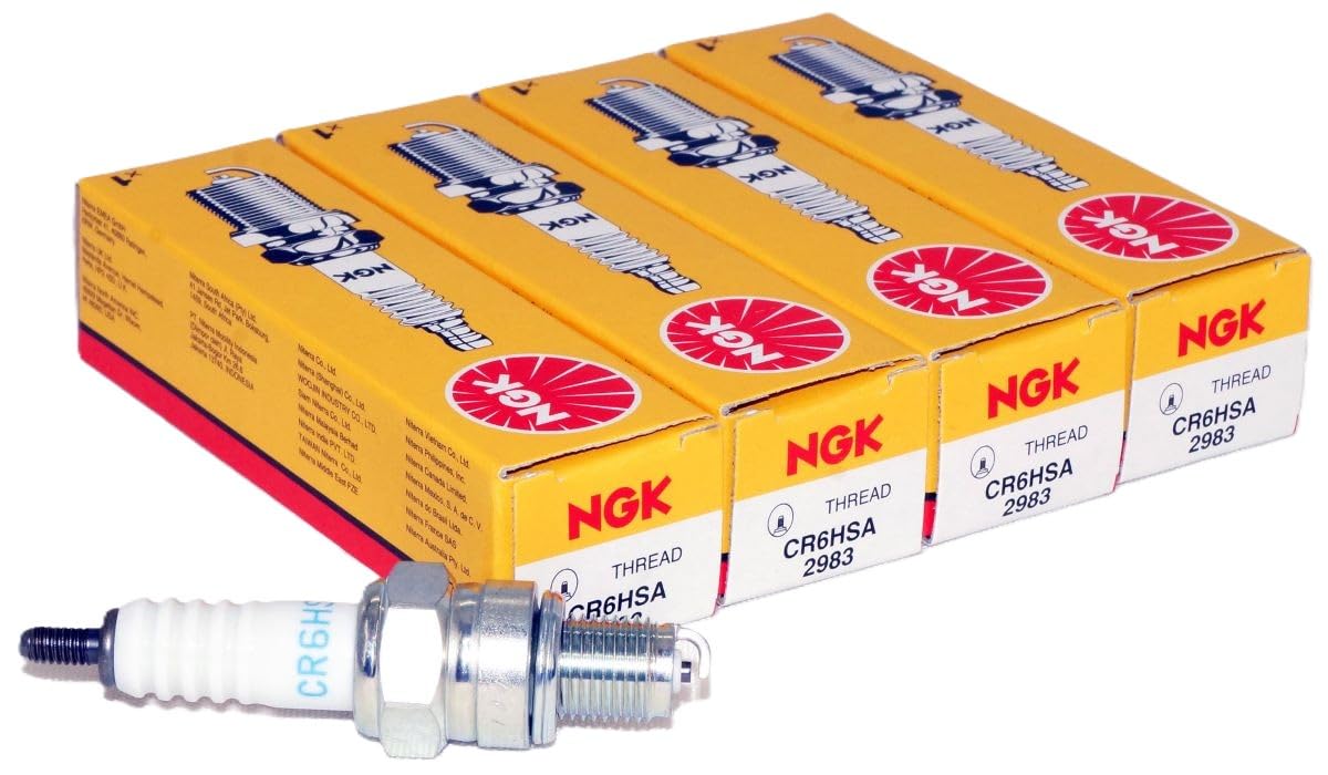 Churaページ #2369 Amazon.com: NGK (2983) CR6HSA Spark Plug - Pack of 4 : Automotive